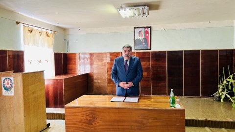 Hacıqabulun Navahı kəndində növbəti səyyar qəbul-görüş keçirilib - FOTO
