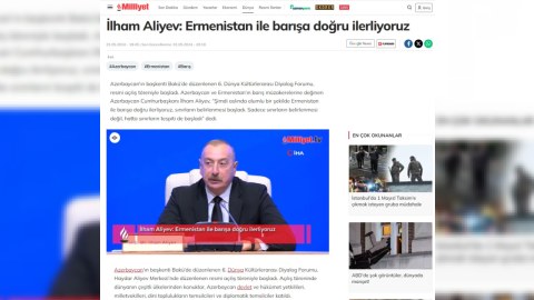 İlham Əliyevin çıxışı Türkiyə mətbuatında