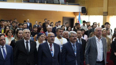 UNEC-də beynəlxalq konfransı keçirilib - FOTOLAR