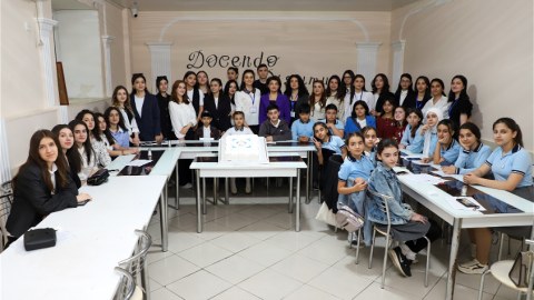 ADU-da tələbə-şagird konfransı keçirilib - FOTO