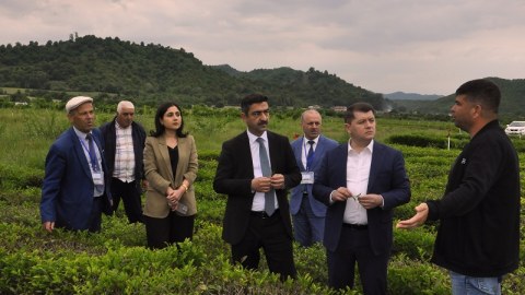 İlham Süleymanov Lənkəranda vətəndaşları qəbul edib - Təsərrüfatlara baş çəkib