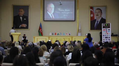 Gəncə Dövlət Universitetində beynalxalq elmi konfrans keçirilib - FOTO