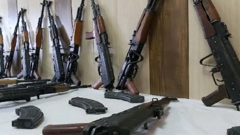 Ötən həftə Xankəndidə 33 avtomat tapılıb