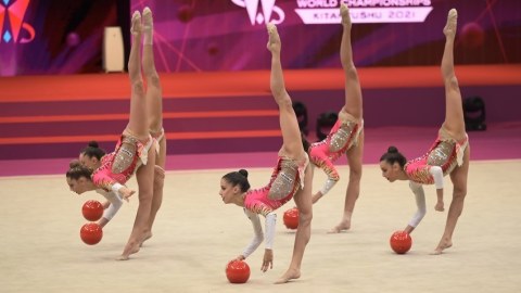 Bədii gimnastika üzrə Avropa Kuboku yekunlaşır