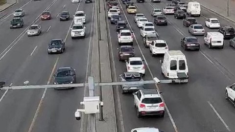 Bakının əsas yollarında tıxac var - SİYAHI