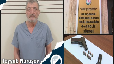 “Makarov” satmaq istəyən şəxs ələ keçdi
