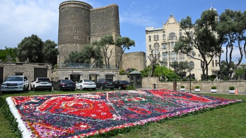 14 bölgənin sənət əsəri Bakıda: ilk Milli Xalça Festivalından REPORTAJ
