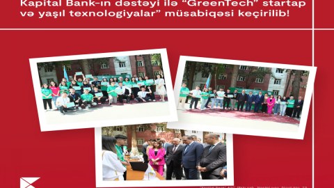 Kapital Bank-ın dəstəyi ilə müsabiqəsi keçirilib