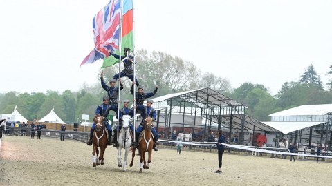 Qarabağ atları Britaniyada - FOTOLAR