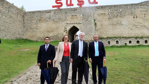 ABŞ səfirinin Şuşaya səfəri erməniləri qəzəbləndirdi - FOTO