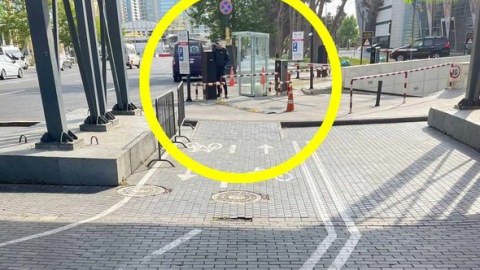 Bakı bulvarında salınan velosiped zolağı narazılıq yaratdı - AÇIQLAMA