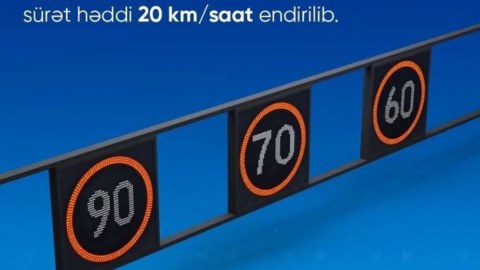 Hava limanı yolunda sürət həddi bərpa edildi