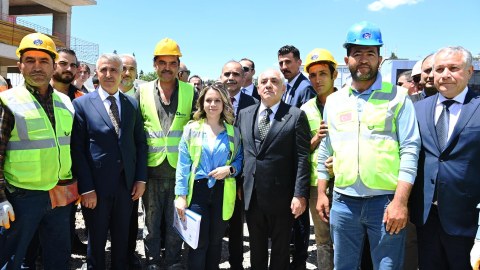 Əli Əsədov Kahramanmaraşdakı “Azərbaycan məhəlləsi”ndə - FOTOLAR