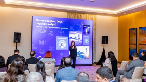 Azercell ilk Dayanıqlılıq (ESG) hesabatını açıqladı