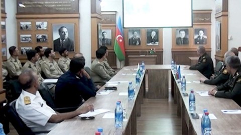 Müdafiə Universitetində Pakistan nümayəndələri ilə görüş 