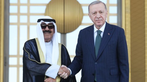 Küveyt əmiri Türkiyədə