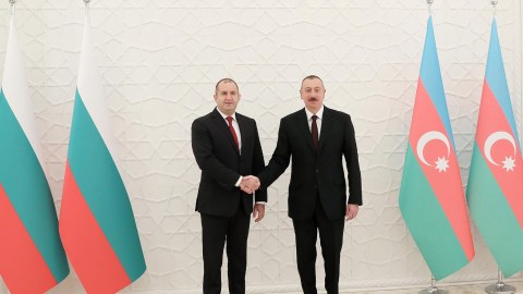 Bolqarıstan Prezidentinin rəsmi qarşılanma MƏRASİMİ