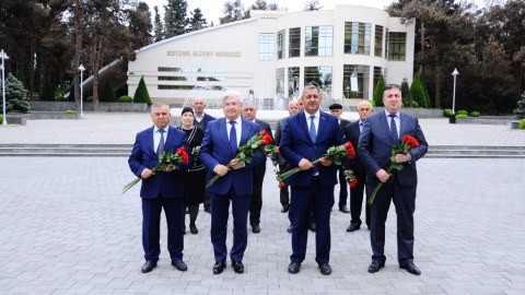 Naftalan Şəhər Ağsaqqallar Şurasının illik hesabat iclası keçirilib - FOTO
