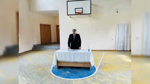 Hacıqabul şəhərində növbəti səyyar qəbul-görüş keçirilib - FOTO