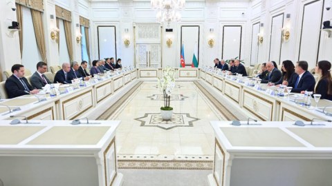 Sahibə Qafarova Bolqarıstan Prezidenti ilə görüşüb - FOTO