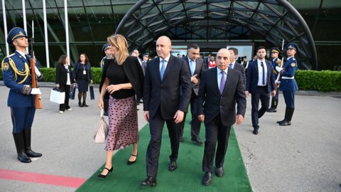 Rumen Radevin Azərbaycana səfəri başa çatdı 