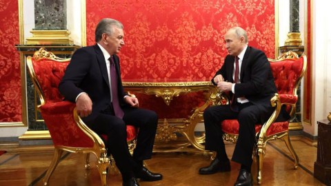 Mirziyoyev Putinlə nələri müzakirə edib?