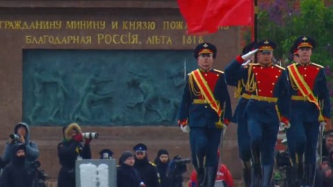 Moskvada hərbi parad keçirilir