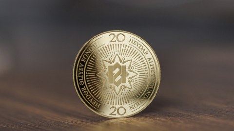 “AzerGold”dun yeni qızıl sikkəsi Heydər Əliyev Fondunun 20 illiyinə həsr olundu