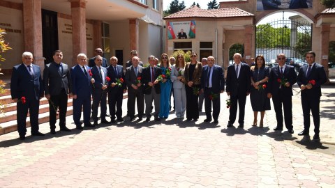 Kooperasiya universitetində Heydər Əliyevin xatirəsi yad olunub - FOTO