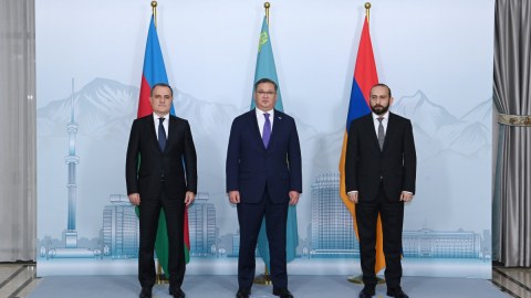 Ceyhun Bayramovdan Almatı görüşü barədə PAYLAŞIM