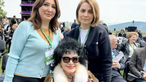 Zeynəb Xanlarova illər sonra Şuşaya getdi - FOTOLAR