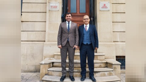 Türkiyə səfirliyinin müşaviri media ilə tanışlığa Modern.az-dan başladı - FOTO
