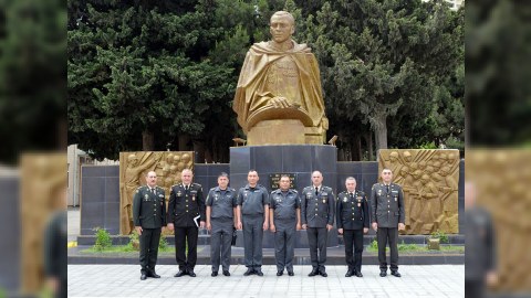 Azərbaycan və Özbəkistan hərbi ekspertləri görüşüb - FOTO