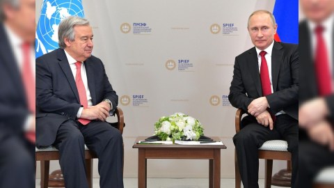 Quterreş Putinə məktub GÖNDƏRDİ