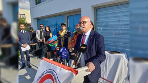Şimali Kiprdə Azərbaycan Beynəlxalq Mədəniyyət Mərkəzi açıldı - FOTO