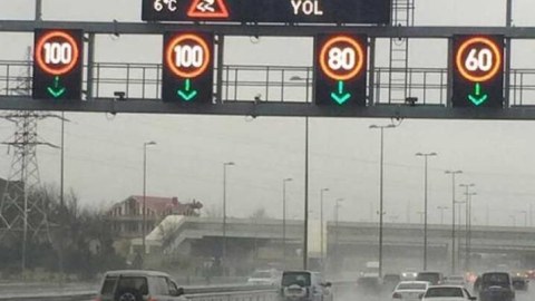 Hava limanı yolunda sürət həddi endirildi