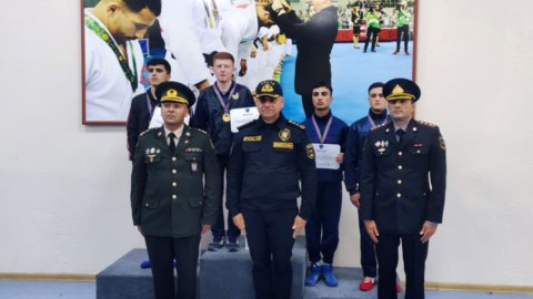 Kursantlar idman yarışlarında uğur qazandılar - FOTO