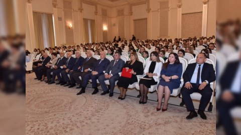 Sumqayıtda səhiyənin inkişafına həsr olunmuş tədbir keçirilib - FOTO