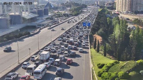 Bakının tıxaclı yolları - SİYAHI