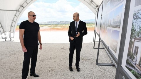 Böyük Mərcanlıda 542 nəfər üçün ev tikilir