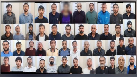 Polis Gəncədə əməliyyat keçirdi - 45 nəfər saxlanıldı