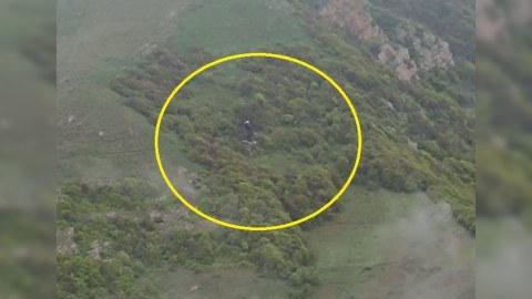 İran prezidentinin qəzaya uğradığı helikopterin FOTOSU