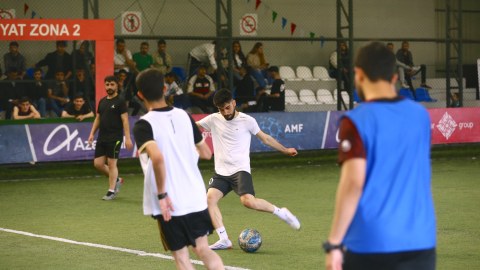 Mübariz İbrahimov və Ömər Halisdemirin xatirəsinə həsr olunan futbol turniri - FOTOLAR