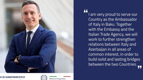 İtaliya Azərbaycana yeni səfir təyin etdi