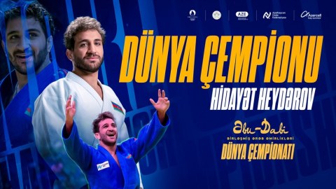 Hidayət Heydərov dünya çempionu oldu 
