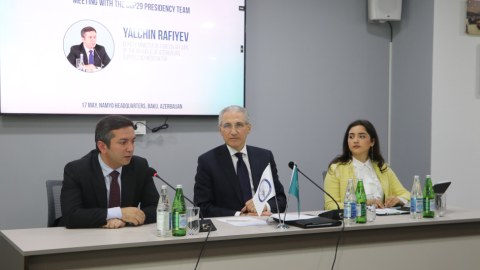 COP29 Sədrliyinin nümayəndələri ilə növbəti görüş