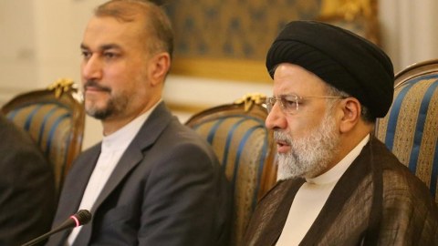 Rəisi və Abdullahianla vida mərasimi BAŞLADI