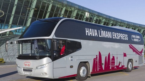 Aeroporta işləyən avtobusların intervalı 25 dəqiqəyə endirildi