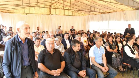 Goranboyun Kələk kəndində səyyar qəbul keçirilib - FOTO