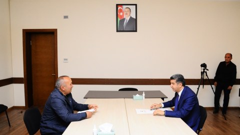 Naftalanda növbəti vətəndaş qəbulu keçirilib - FOTO